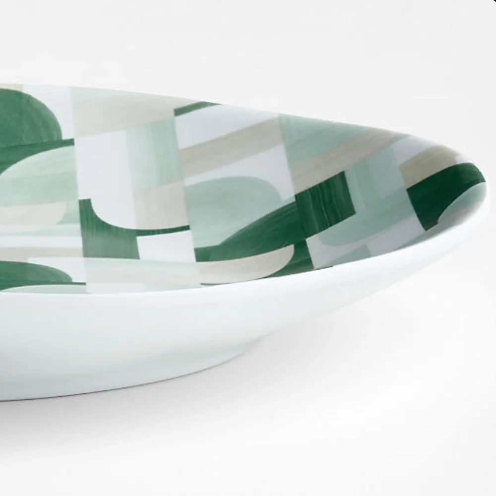 New! Crate&Barrel Marin Melamine Salad Appetizer Plate